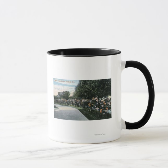 Portland, OregonView of a Rose Garden Mug (Right)