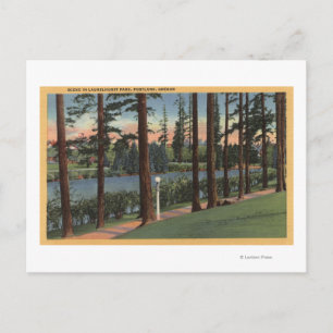 Portland, ORScene in Laurelhurst Park Postcard