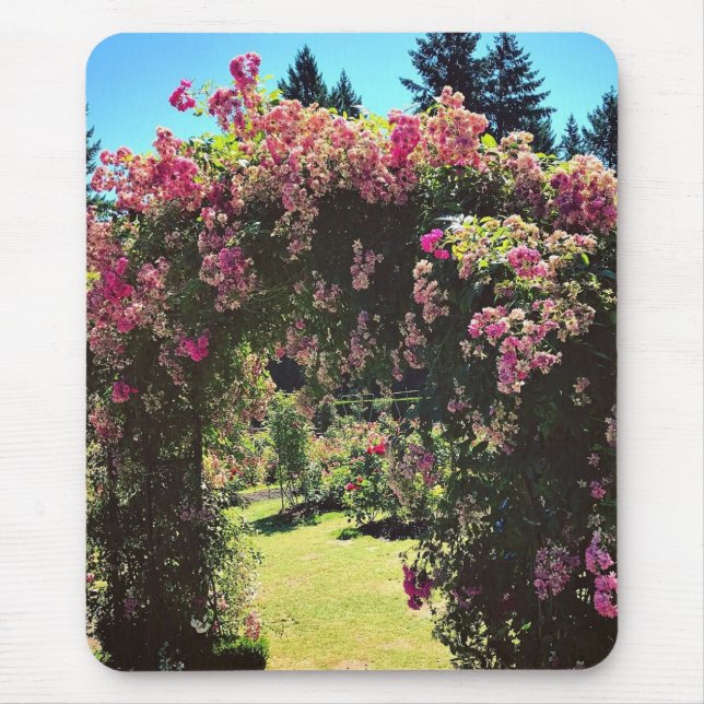 Portland Rose Garden, OR Mouse Mat (Front)