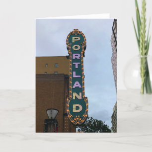 Portland Sign #1 Card