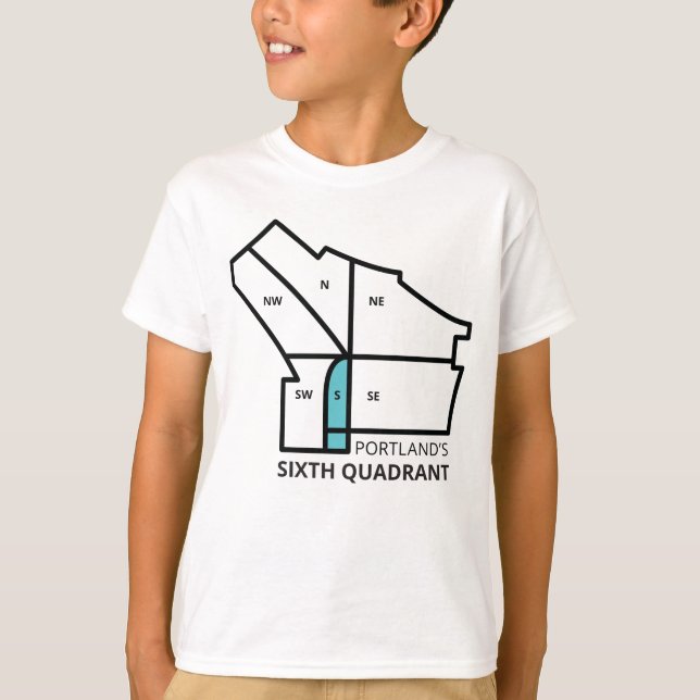 Portland Sixth Quadrant T-Shirt (Front)