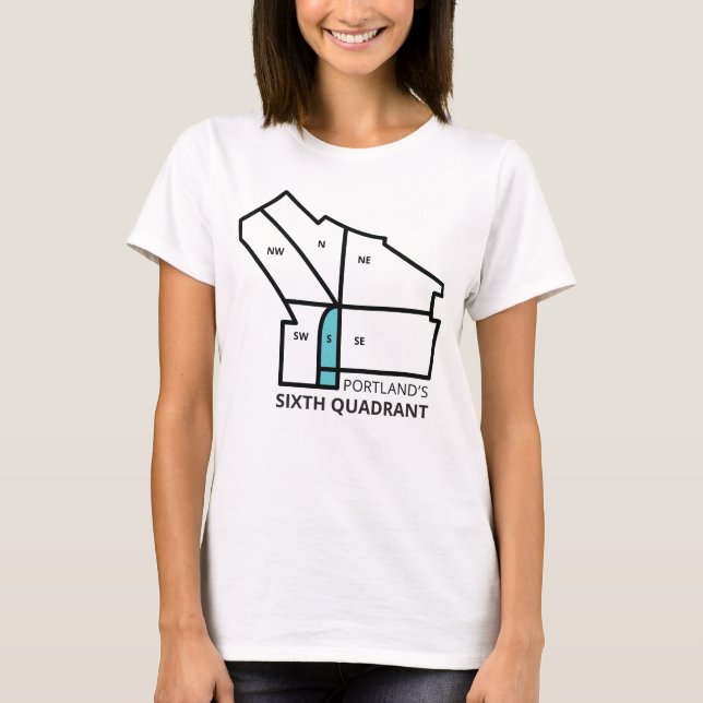 Portland Sixth Quadrant T-Shirt (Front)