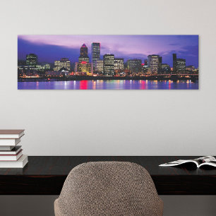 Portland Skyline Canvas Print
