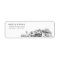 Portland Skyline Modern Return Address Labels