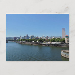 Portland Skyline Postcard
