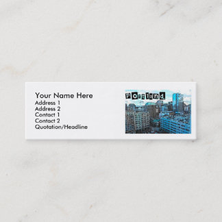 Portland Skyline Profile Card