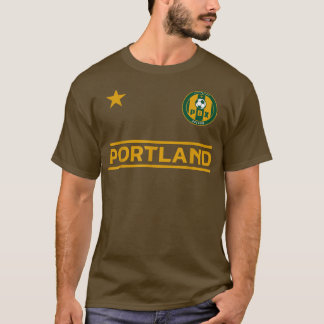 Portland Soccer Jersey Mini Badge  ORIGINAL DESIGN T-Shirt