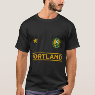 Portland Soccer Jersey Mini Badge Original T-Shirt