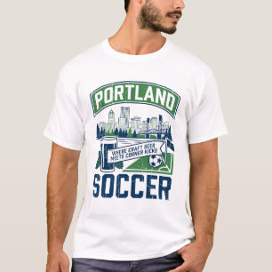 Portland Soccer Rose City Golden Boots T-Shirt