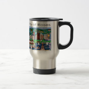 Portland~ The City of Roses Travel Mug