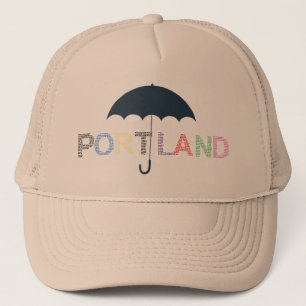 Portland Umbrella Baseball Cap Trucker Hat