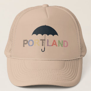 Portland Umbrella Baseball Cap Trucker Hat