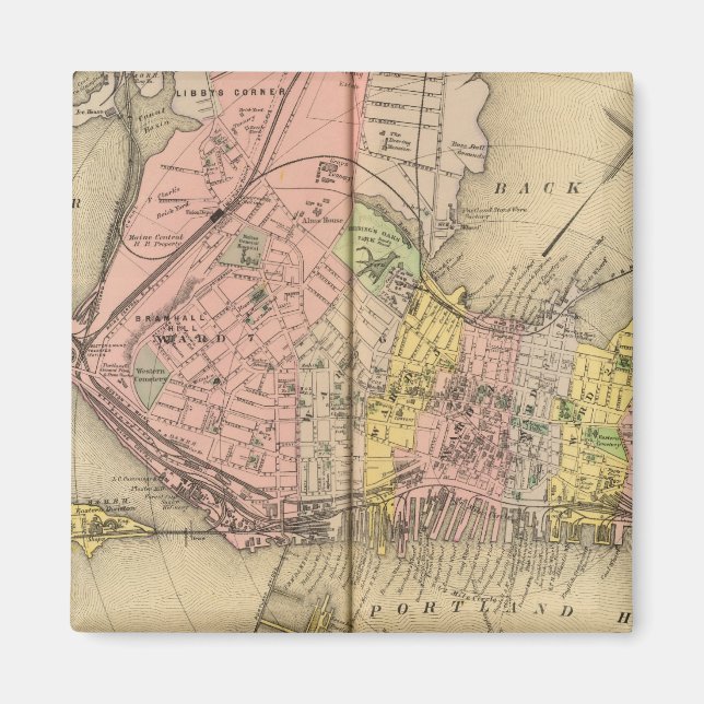 Portland & vicinity, Me Magnet (Front)