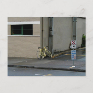 Portland Yellow Bike Postcard