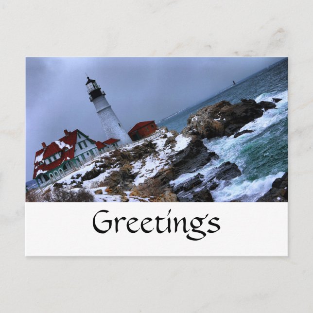 Portlandhead Lighthouse-Postcard Postcard (Front)