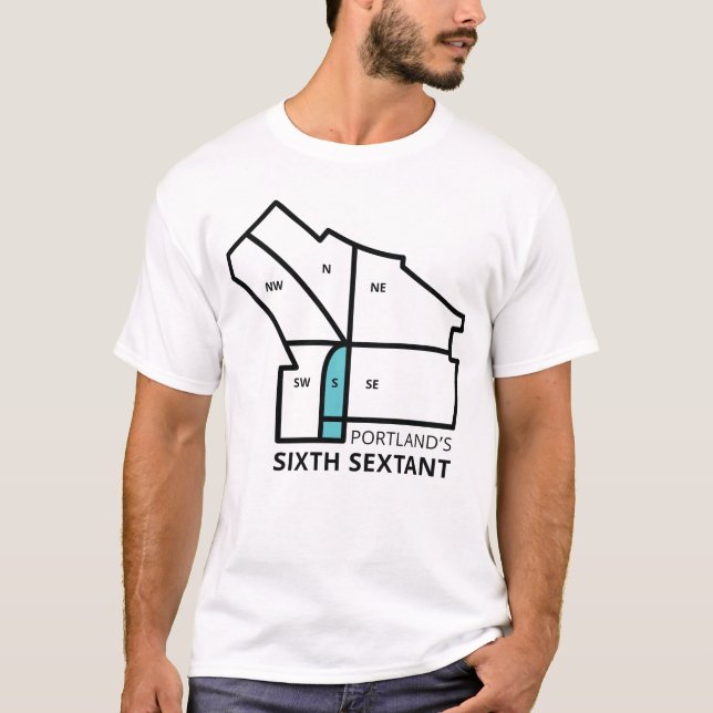 Portland's Sixth Sextant T-Shirt (Front)