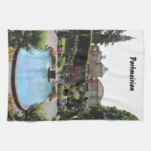Portmeirion Fountain Tea Towel