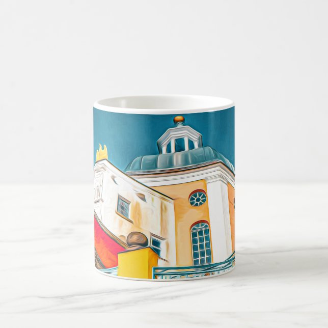 PORTMEIRION - PENRHYNDEUDRAETH GWYNEDD NORTH WALES COFFEE MUG (Center)