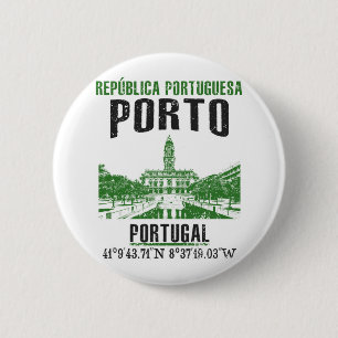 Porto 6 Cm Round Badge