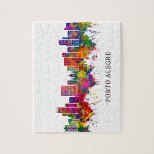 Porto Alegre Brazil Skyline Jigsaw Puzzle