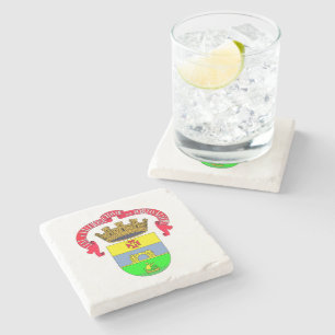 Porto Alegre (City Seal) - BRAZIL Stone Coaster