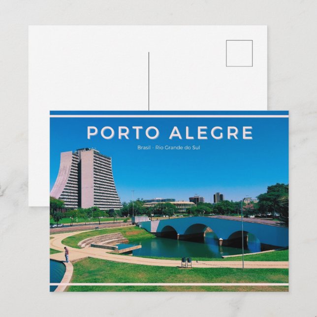 Porto Alegre Postcard (Front/Back)