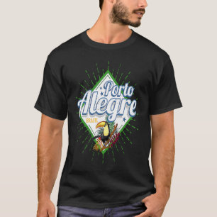 Porto Alegre Rio Grande do Sul Brazil Retro Toucan T-Shirt