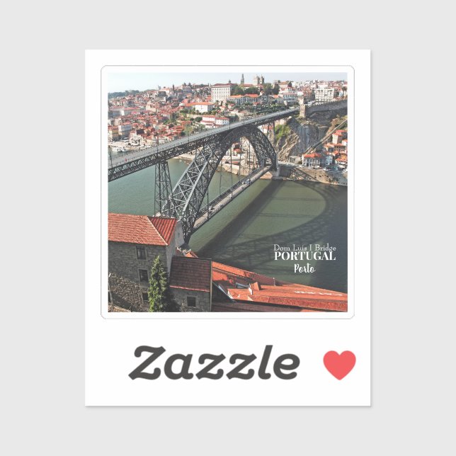 Porto bridge over Douro River, Portugal (Sheet)