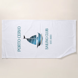 Porto Cervo Sailing Club Summer Luxury Beach Towel