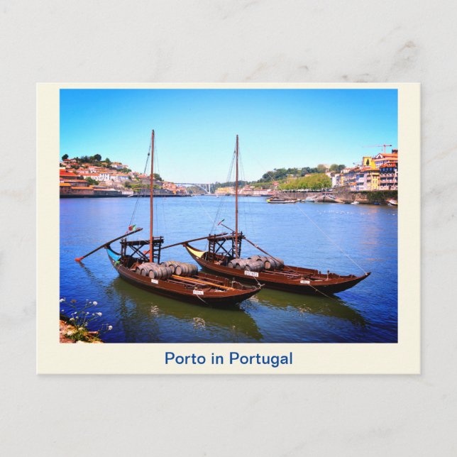 Porto in Portugal Postcard (Front)