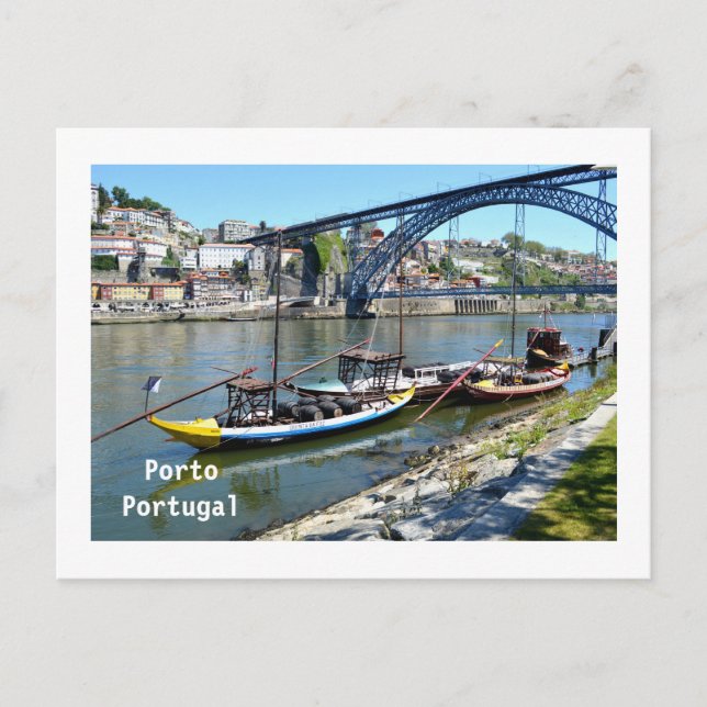 Porto in Portugal Postcard (Front)