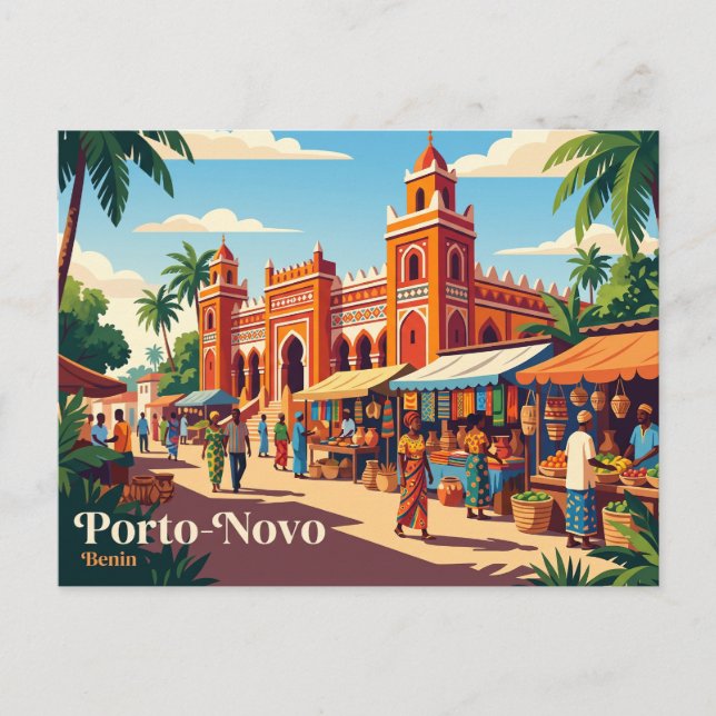 Porto-Novo Benin Postcard (Front)