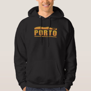 Porto Portugal City Skyline Cityscape Funny Gift Hoodie