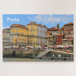 Porto: Portugal, docks and buildings Jigsaw Puzzle