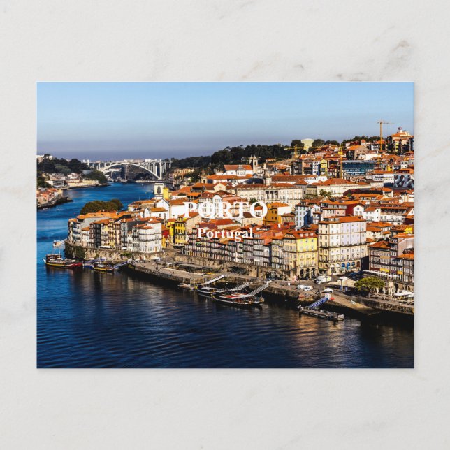 Porto, portugal postcard (Front)