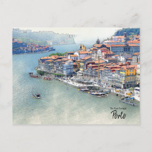 Porto, Portugal Postcard