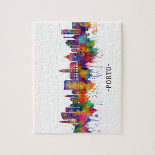 Porto Portugal Skyline Jigsaw Puzzle