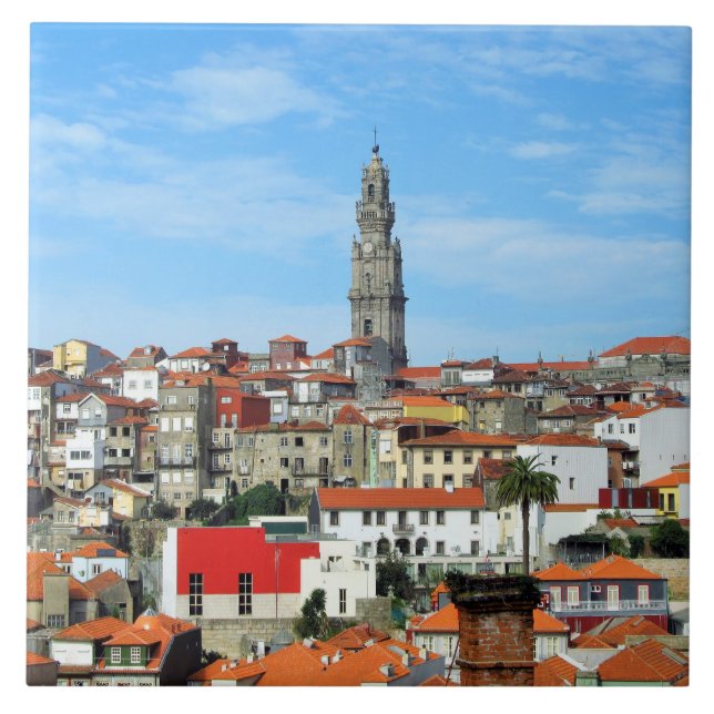 Porto, Portugal Tile (Front)