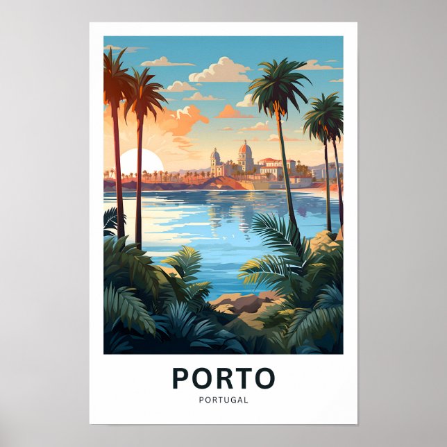 Porto Portugal Travel Print (Front)