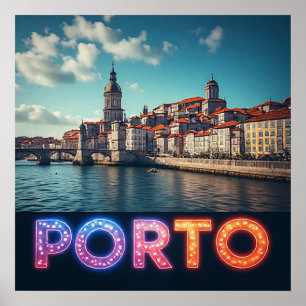 🧲 Porto Portugal Trip Memory For Vacation Days 🧲 Poster