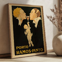 Porto Ramos Pinto By Rene Vincent Vintage Ad