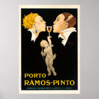 Porto Ramos Pinto by Rene Vincent - Vintage French