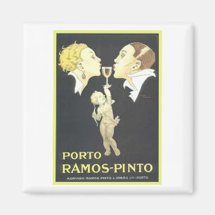 Porto Ramos Pinto Vintage Ad Magnet