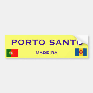 Porto Santo* (Madeira) Bumper Sticker