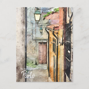 Porto Streets Portugal  Postcard
