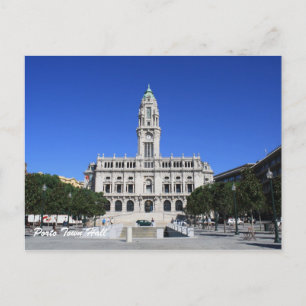 Porto Town Hall Postcard