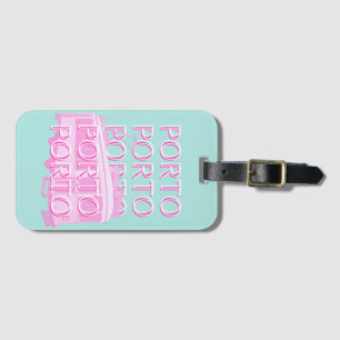 Porto Travel Art, Portugal Travel Art Luggage Tag