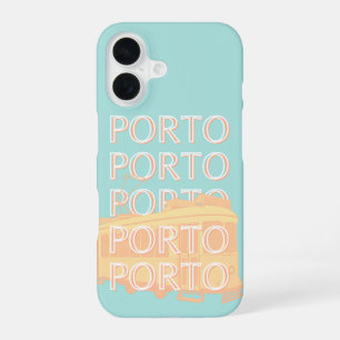Porto Travel Art, Portugal Travel Art, Pastel iPhone 16 Case