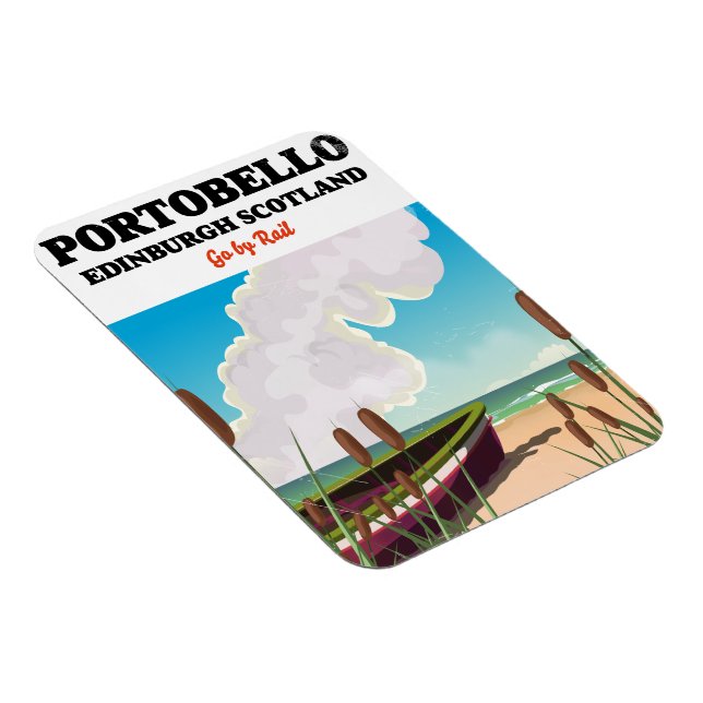 Portobello Beach Edinburgh Magnet (Right Side)