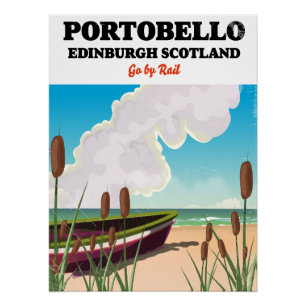 Portobello Beach Edinburgh Poster
